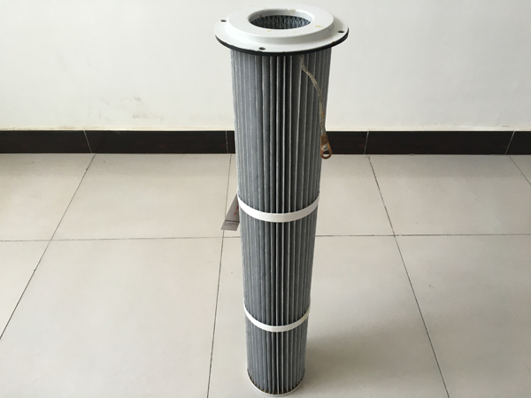 Φ170x900高法蘭式防靜電濾筒